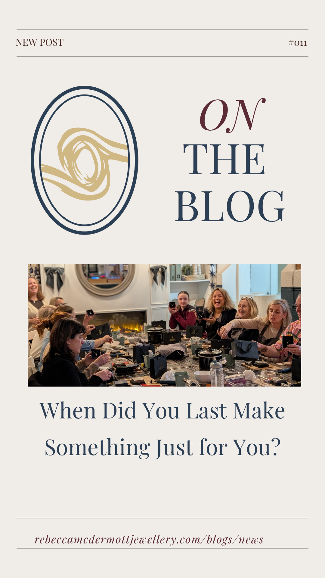 When Did You Last Make Something Just for You?