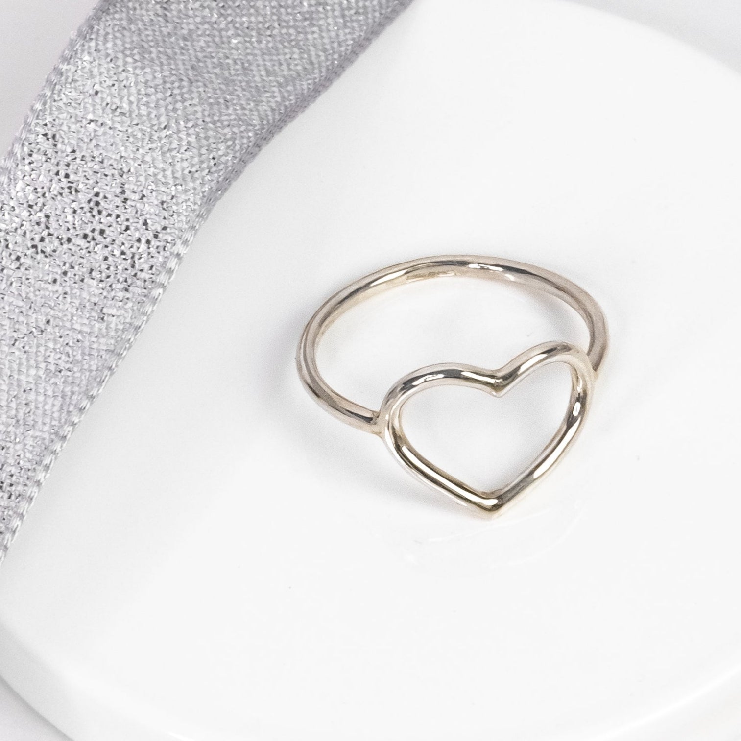 Sterling Silver Heart Ring