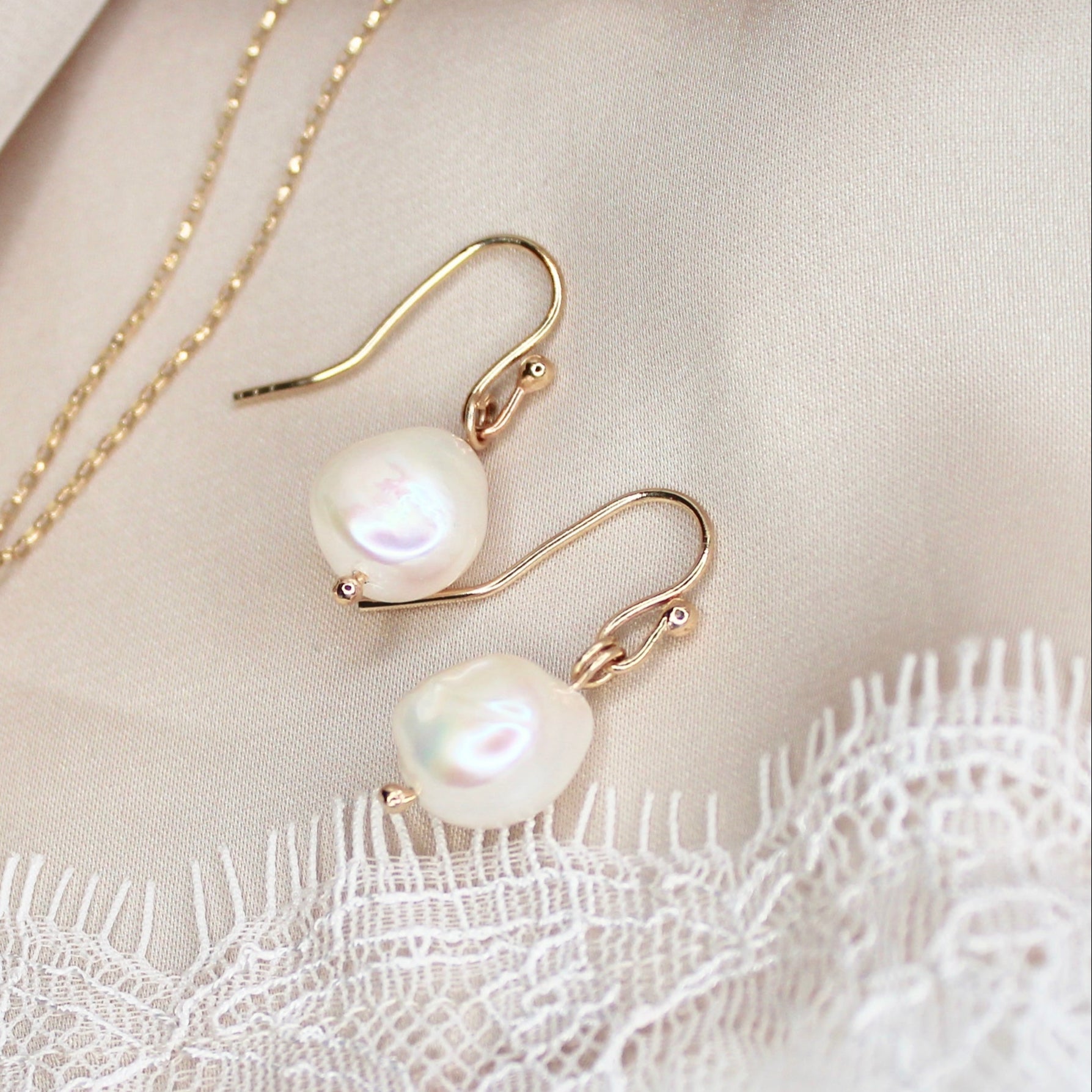 Baroque Pearl Earrings