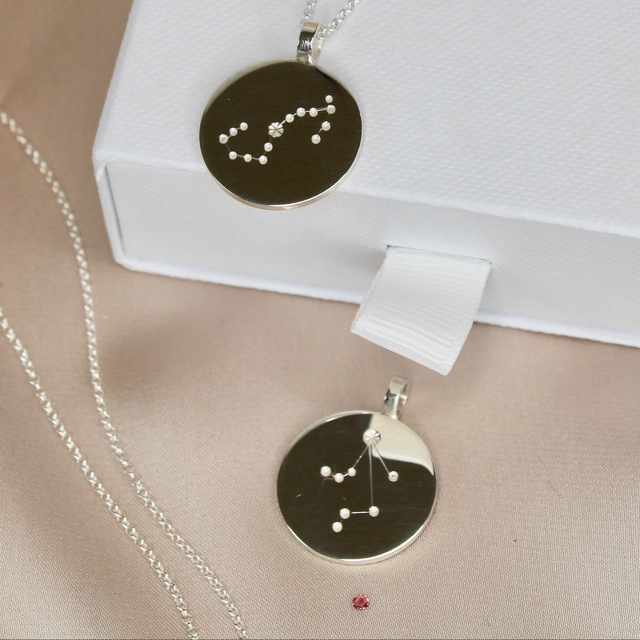 Zodiac Constellation Pendant
