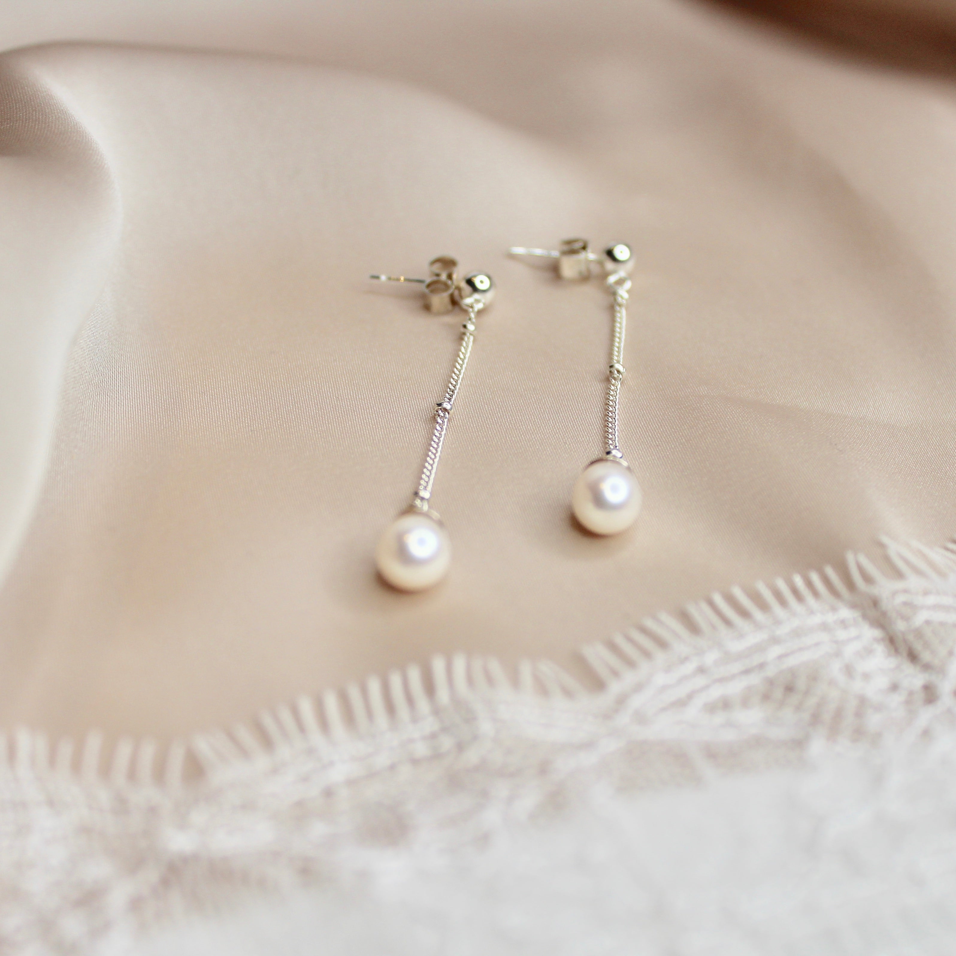 Celeste Pearl Earrings