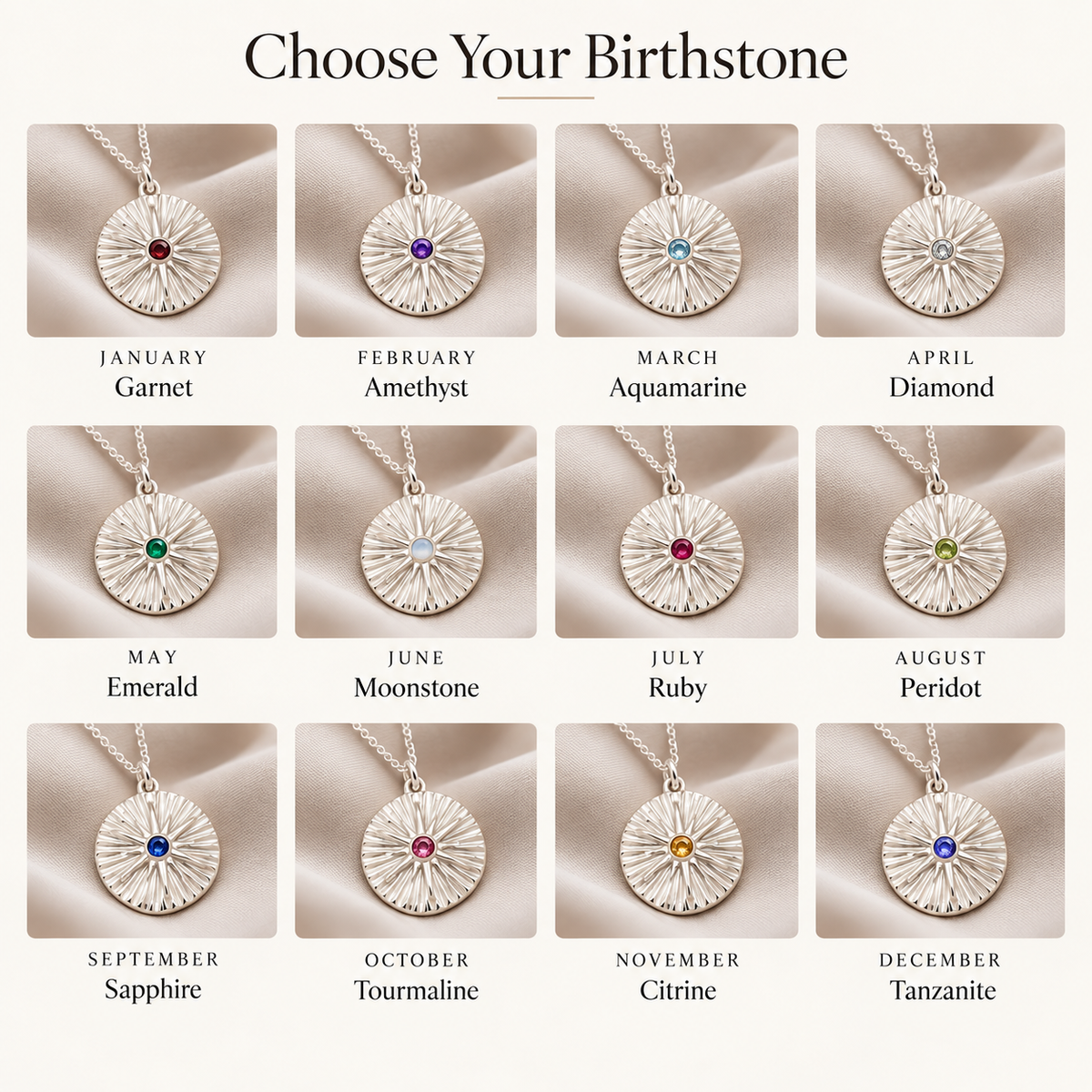 Birthstone Amulet