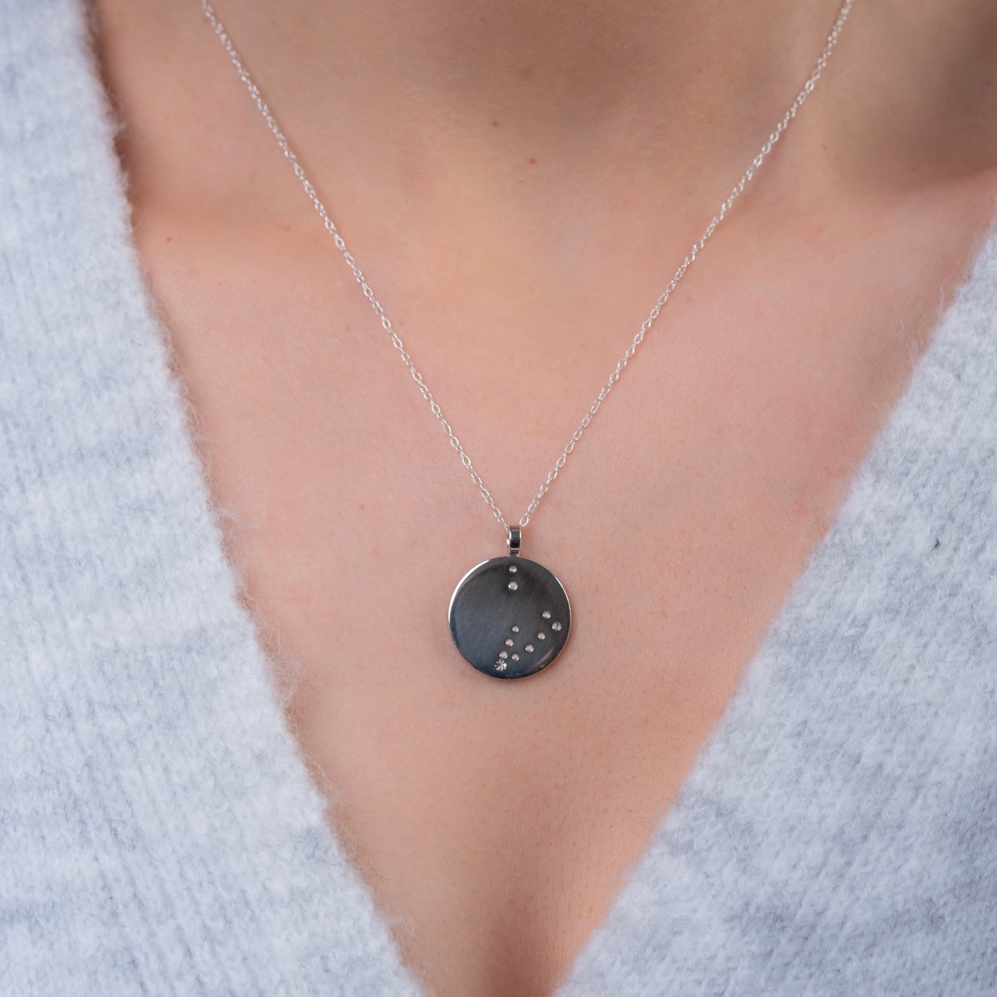 Zodiac Constellation Pendant